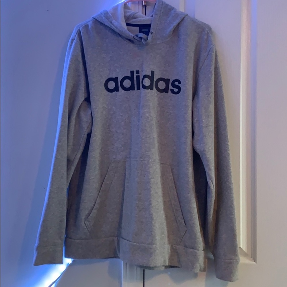 Grey Adidas hoodie!